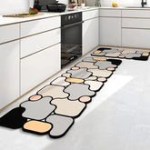American PVC Leather Kitchen Floor Mats - Waterproof & Anti-Slip Doormat - Himpall
